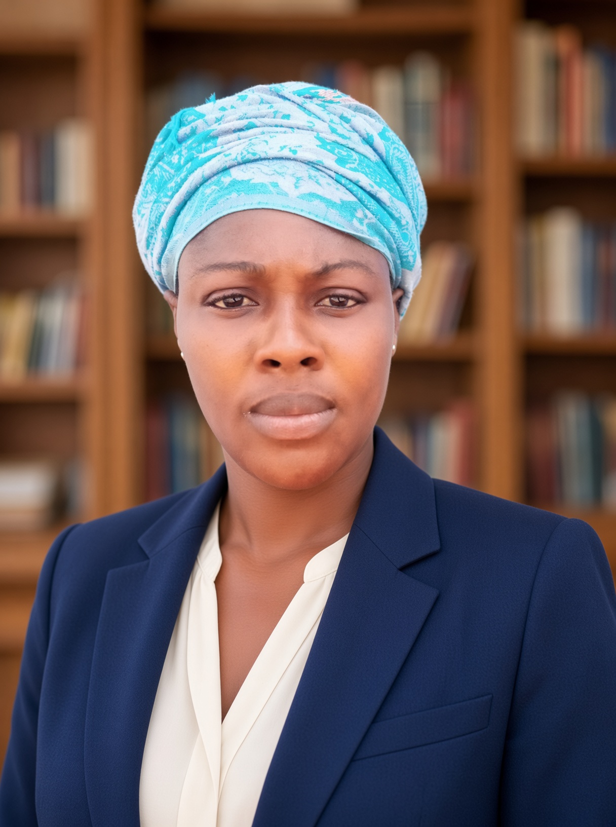Portrait of Aunty Vida, Head of School